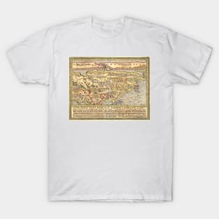 Ancient America Map 2 T-Shirt